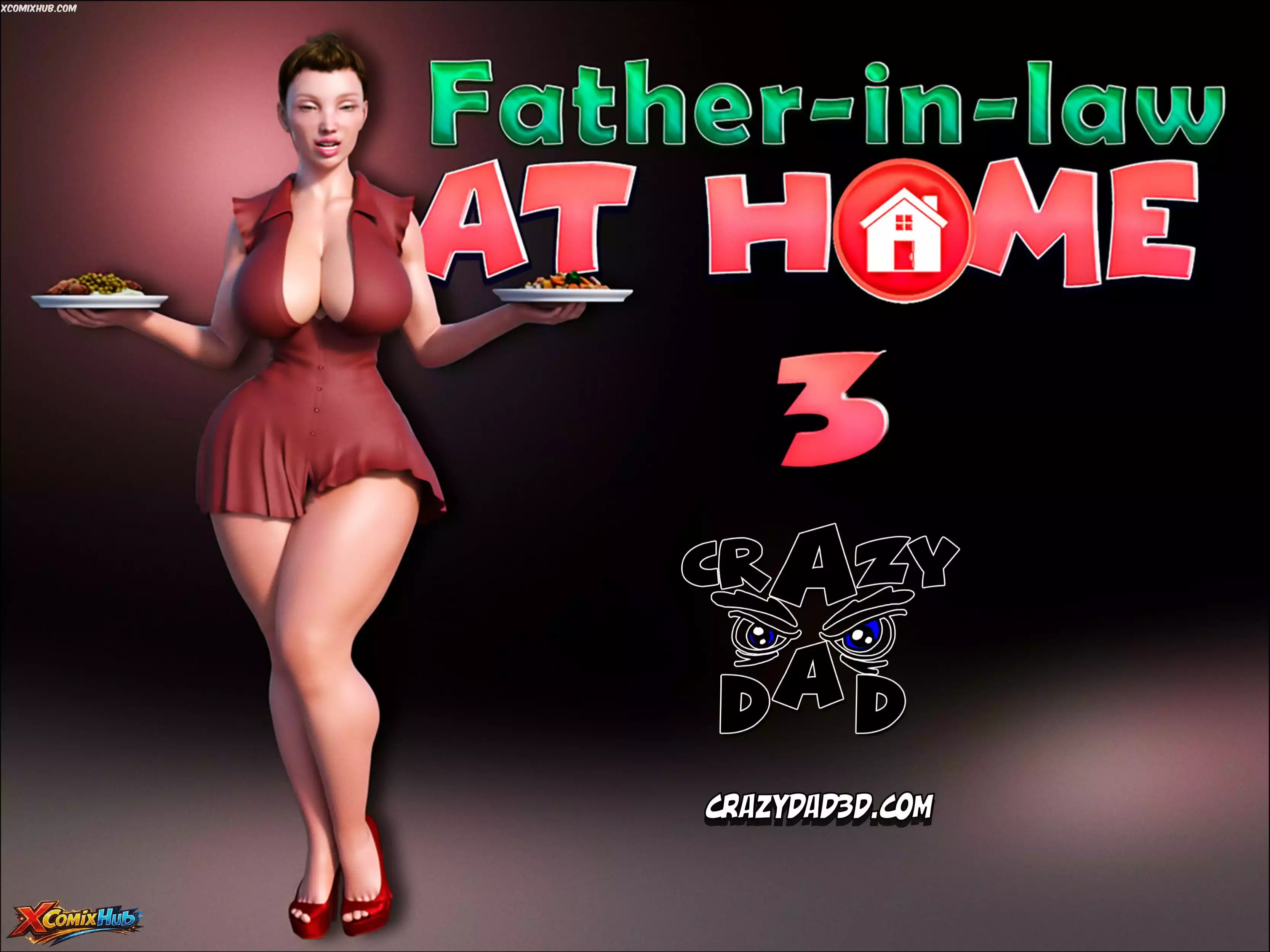Father In Law At Home Chapter 3 Crazydad3d 001 Comic Page 1